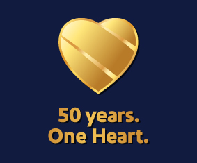 50 Years. One Heart.